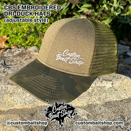 Custom Bait Shop Embroidered Hat