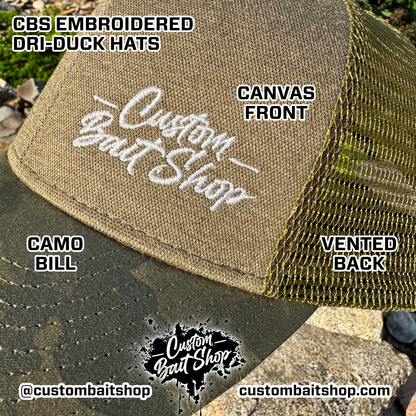 Custom Bait Shop Embroidered Hat