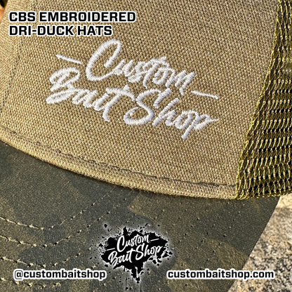 Custom Bait Shop Embroidered Hat