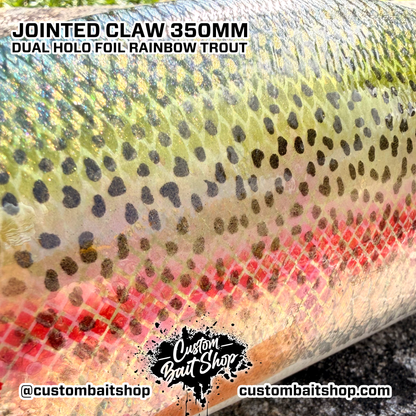 Jointed Claw 350MM - Holo Rainbow Trout (Sale)