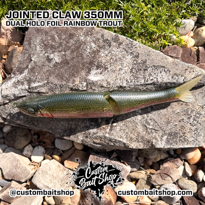Jointed Claw 350MM - Holo Rainbow Trout (Sale)