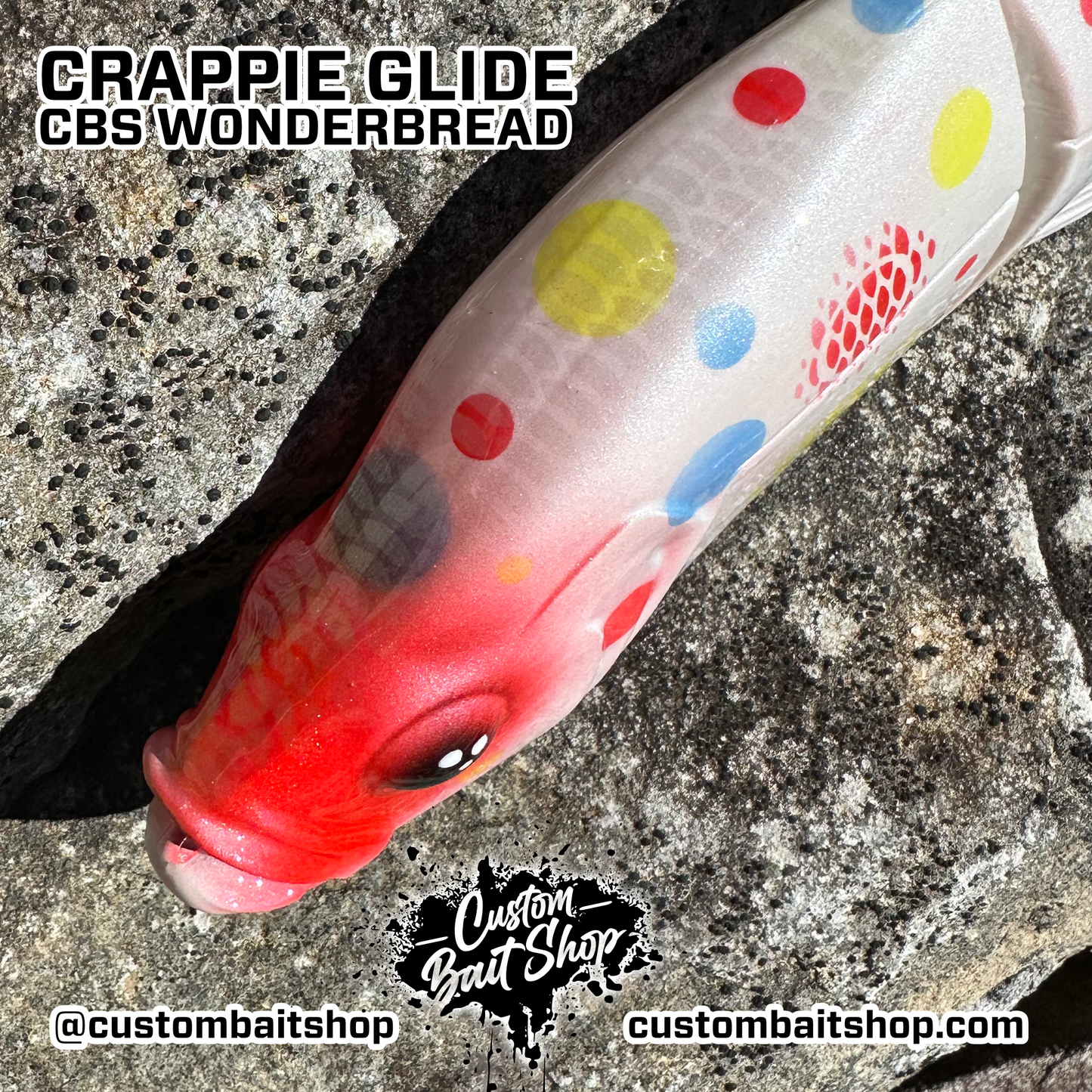 7" Crappie Glide Bait (Sale)