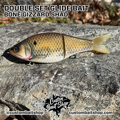 8" Double Set Glide Bait