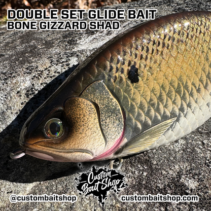8" Double Set Glide Bait