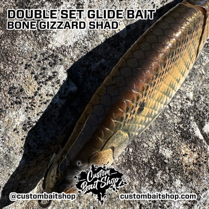 8" Double Set Glide Bait