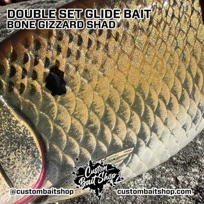 8" Double Set Glide Bait