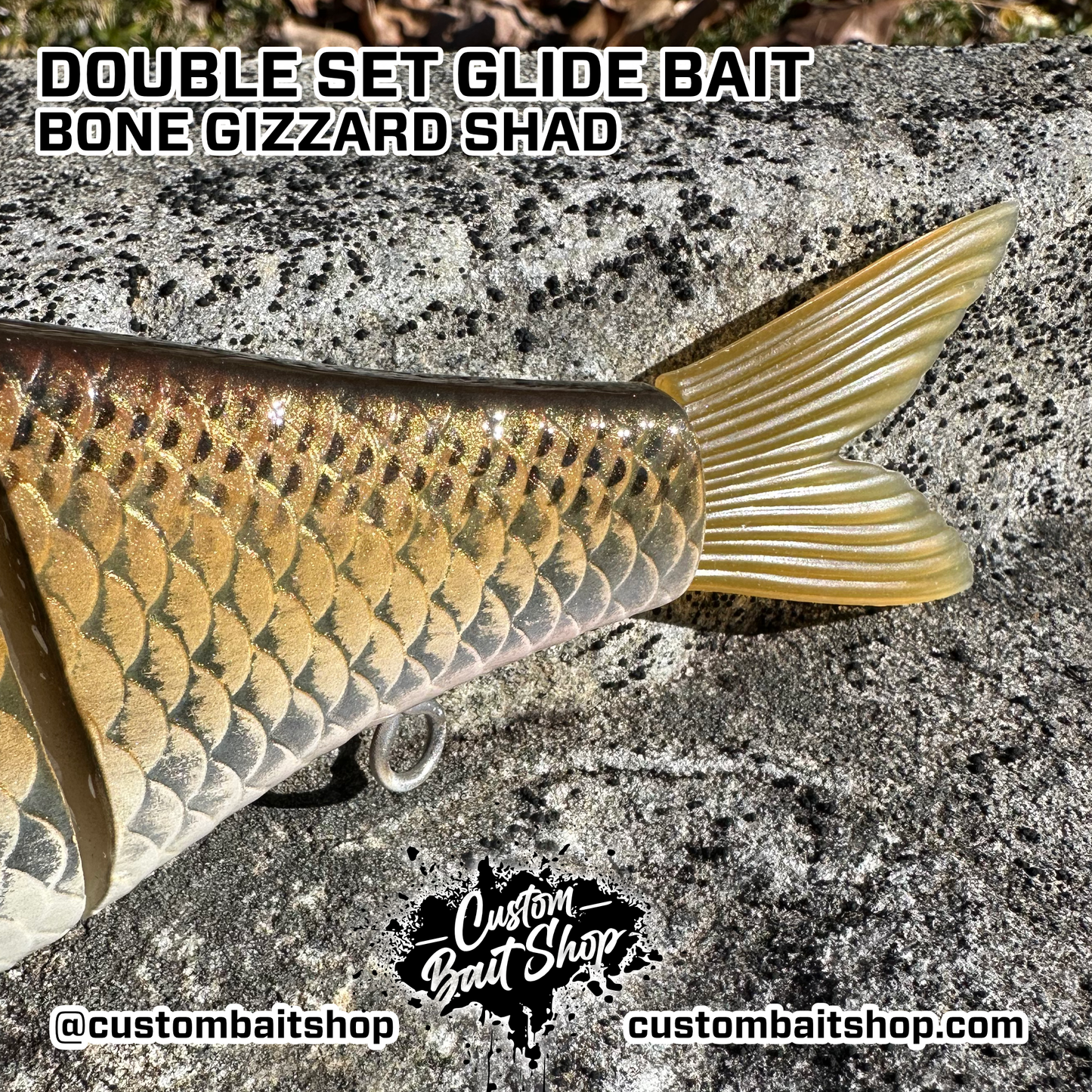 8" Double Set Glide Bait