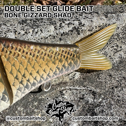 8" Double Set Glide Bait