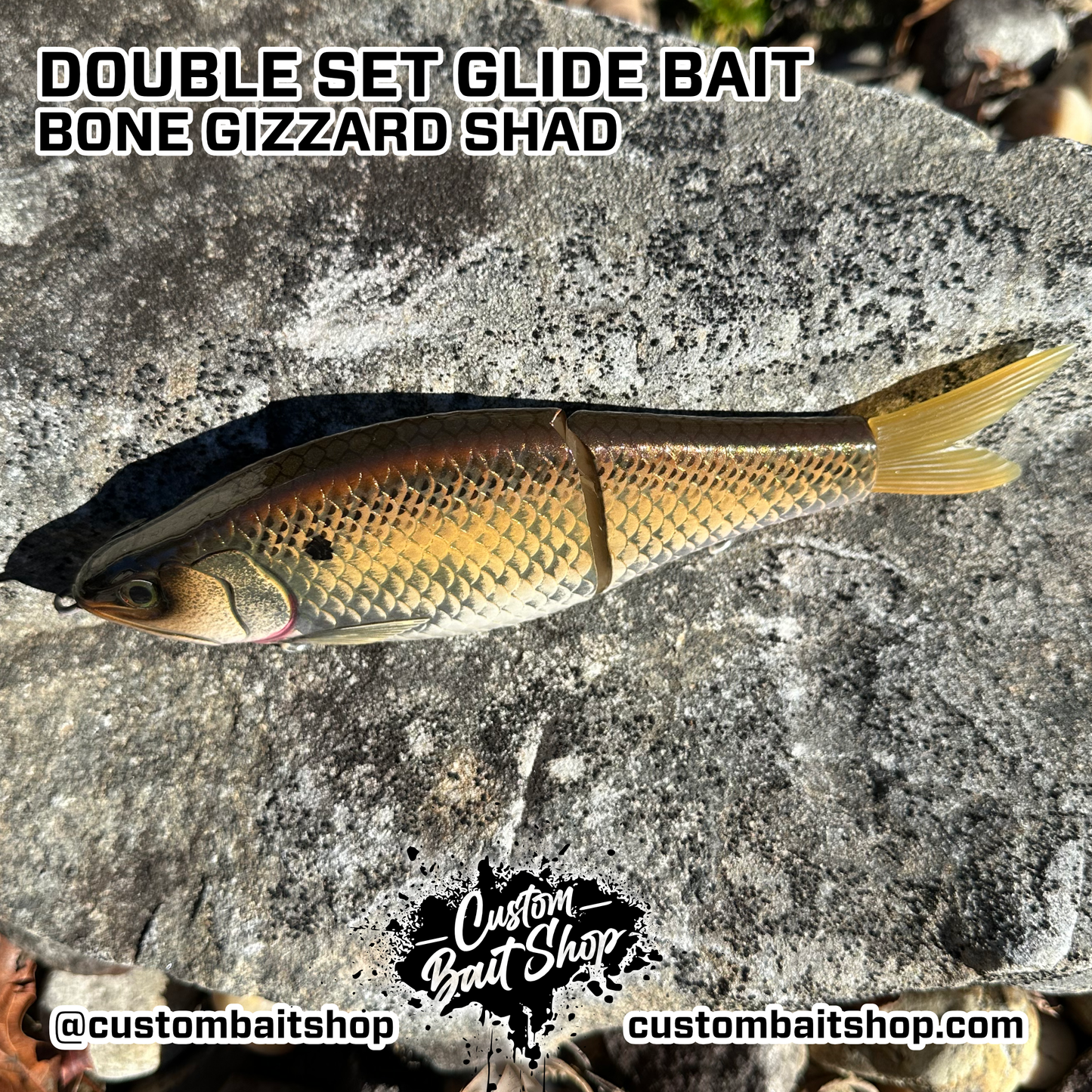8" Double Set Glide Bait