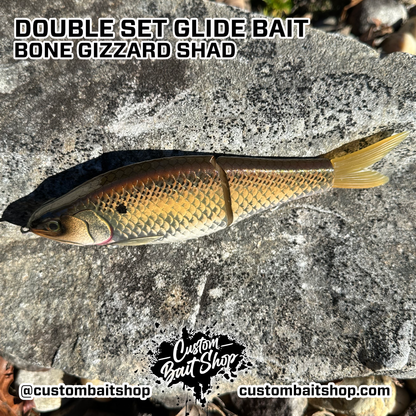 8" Double Set Glide Bait