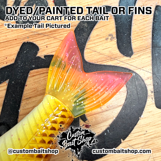 Paint or Dye Fins