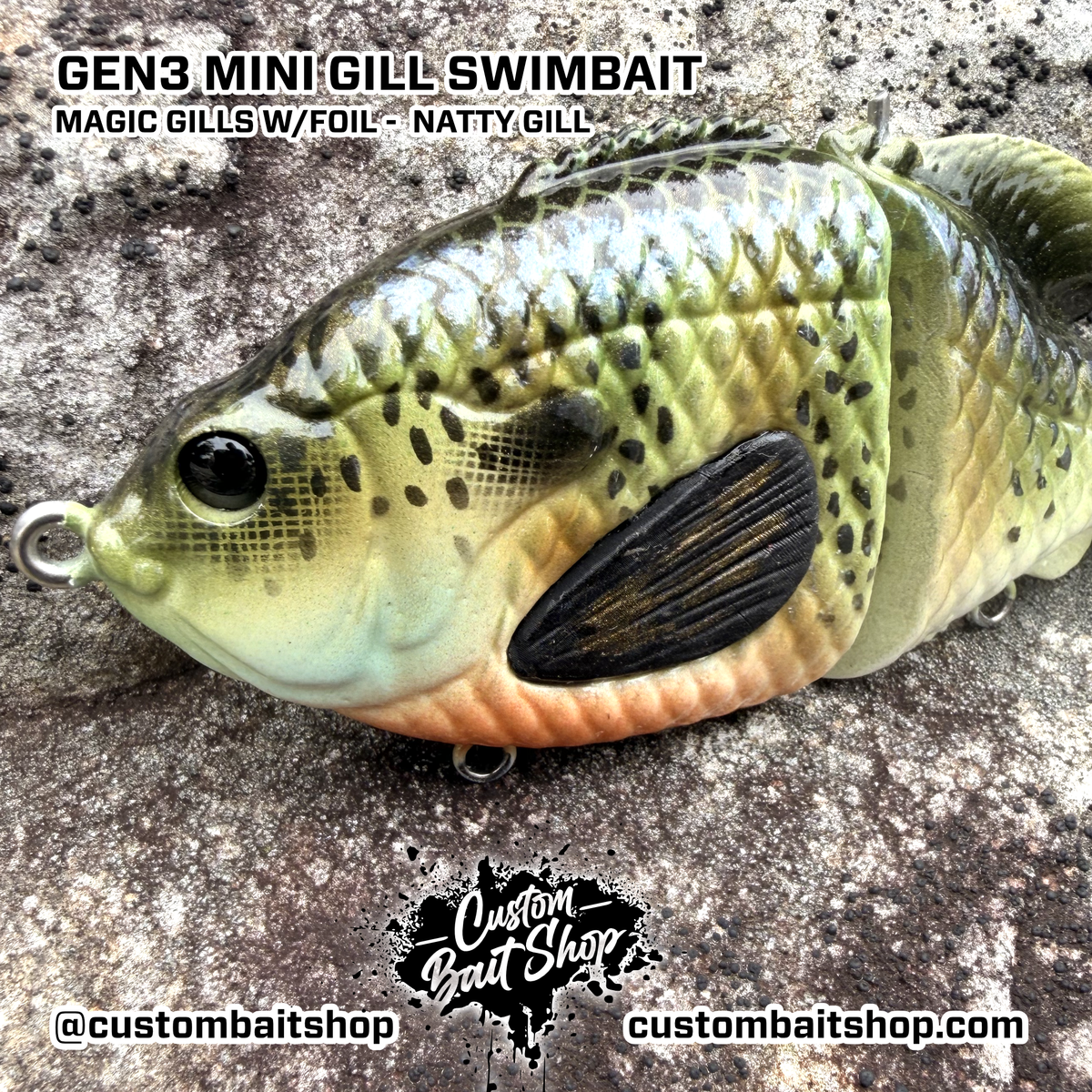 BC Gen3 MINI - Resin Swimbait