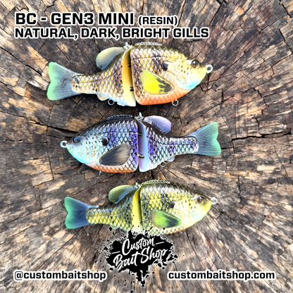 BC Gen3 MINI - Painted Resin Baits