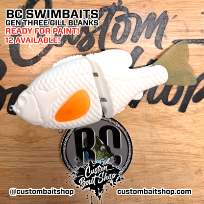 BC Swimbaits - Ready for Paint