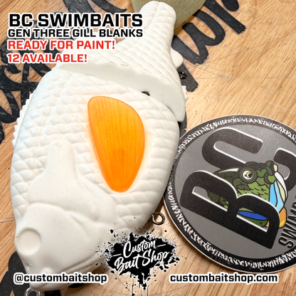 BC Swimbaits - Ready for Paint