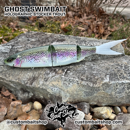 13" DRT Ghost Swim Bait Clone