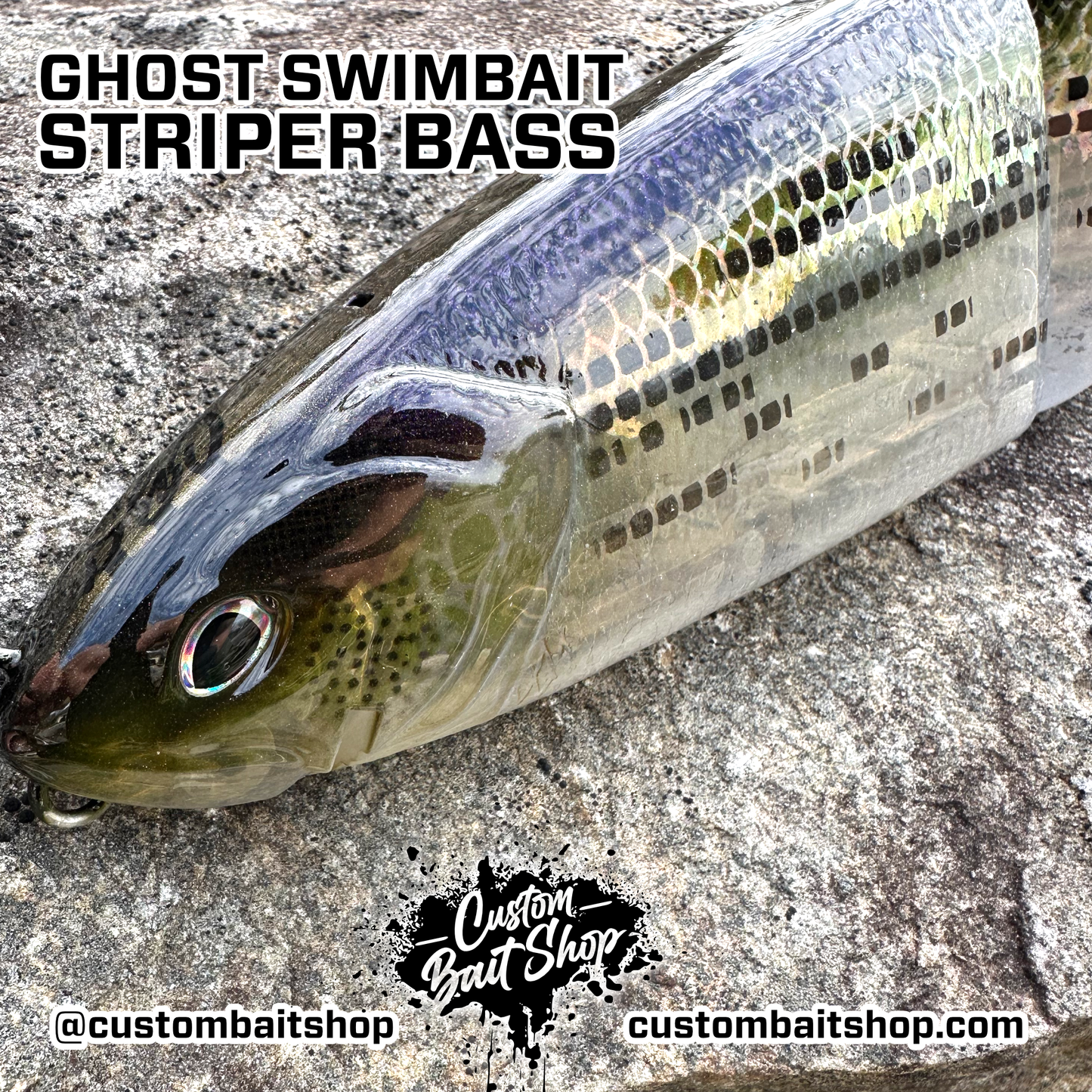 13" DRT Ghost Swim Bait Clone (Sale)