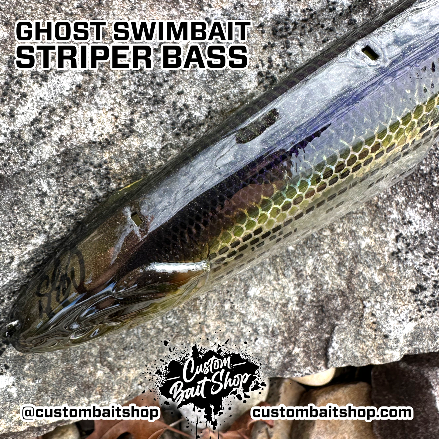 13" DRT Ghost Swim Bait Clone (Sale)