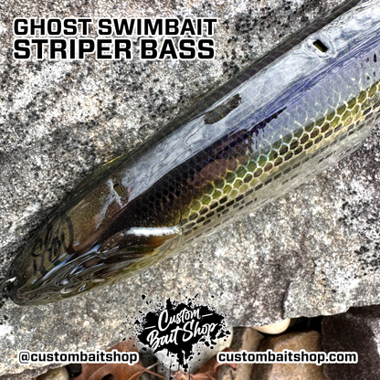 13" DRT Ghost Swim Bait Clone (Sale)
