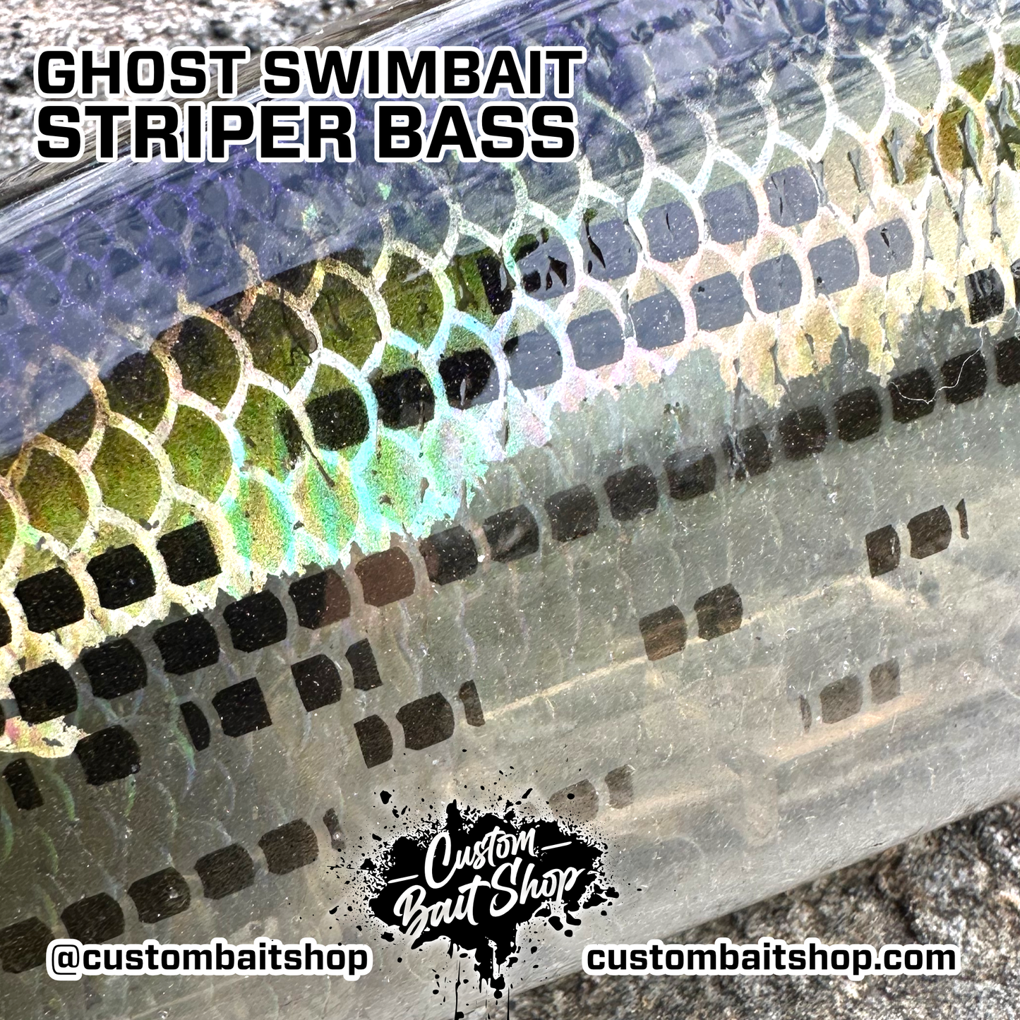 13" DRT Ghost Swim Bait Clone (Sale)