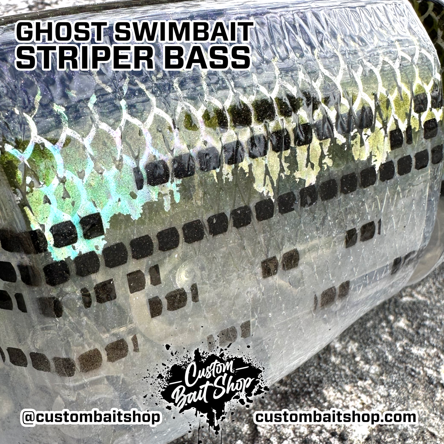 13" DRT Ghost Swim Bait Clone (Sale)