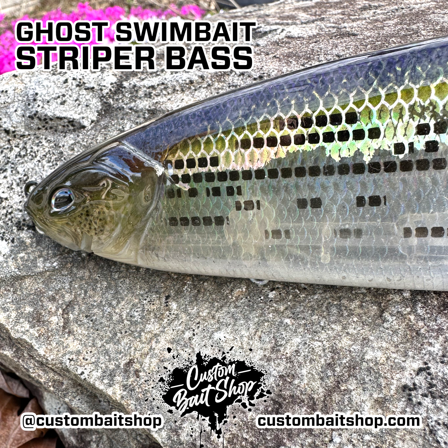 13" DRT Ghost Swim Bait Clone (Sale)