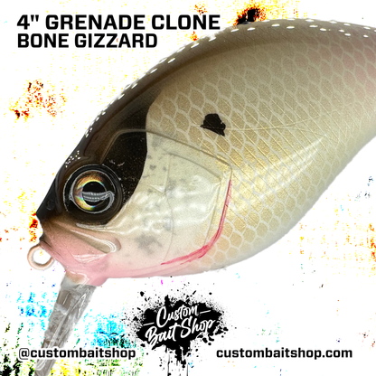 4" Grenade Clone - Bone (Sale)