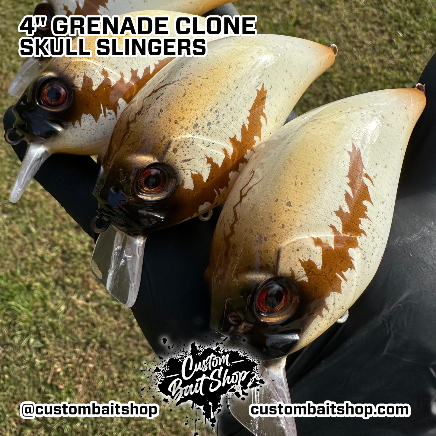 4" Grenade Clone - Skull Slinger (Sale)