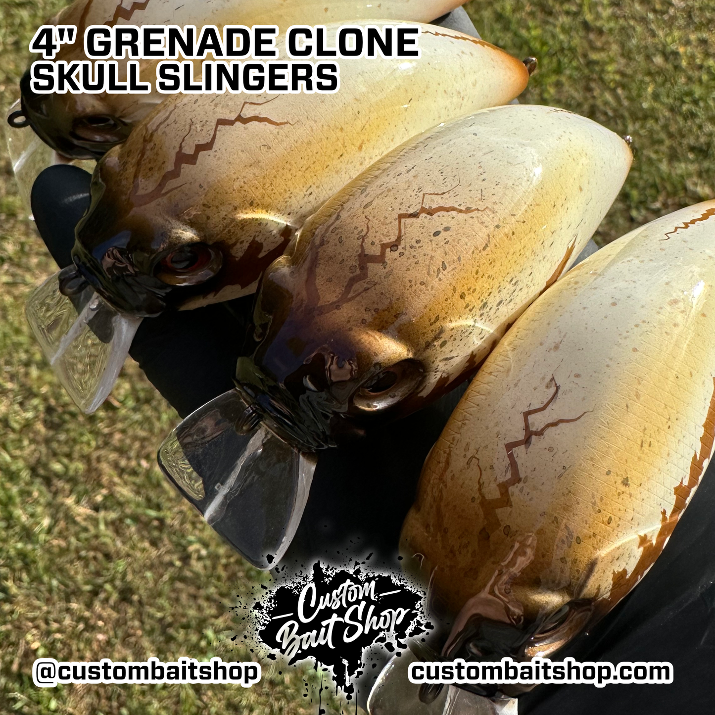 4" Grenade Clone - Skull Slinger (Sale)
