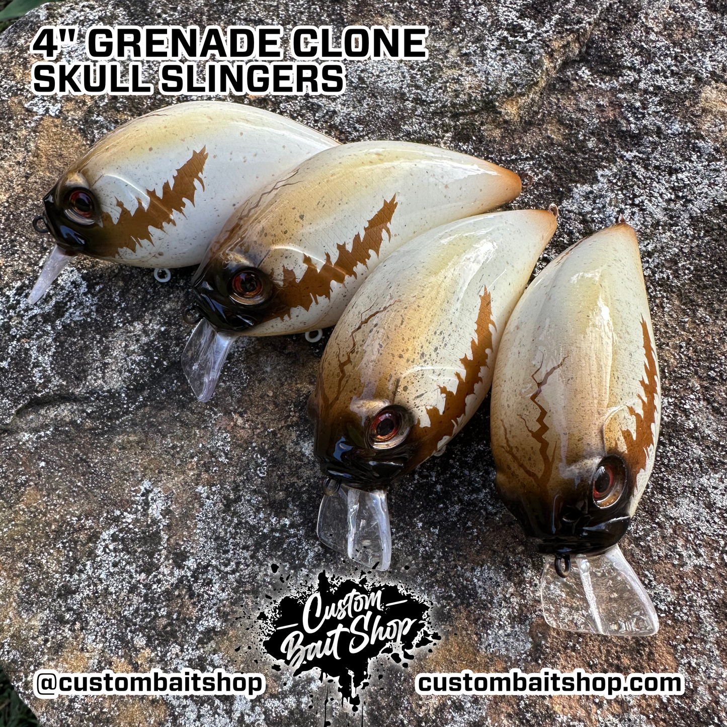 4" Grenade Clone - Skull Slinger (Sale)