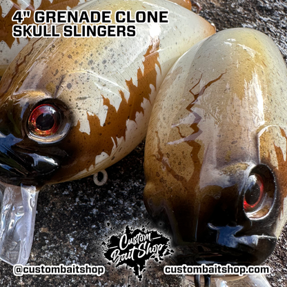 4" Grenade Clone - Skull Slinger (Sale)