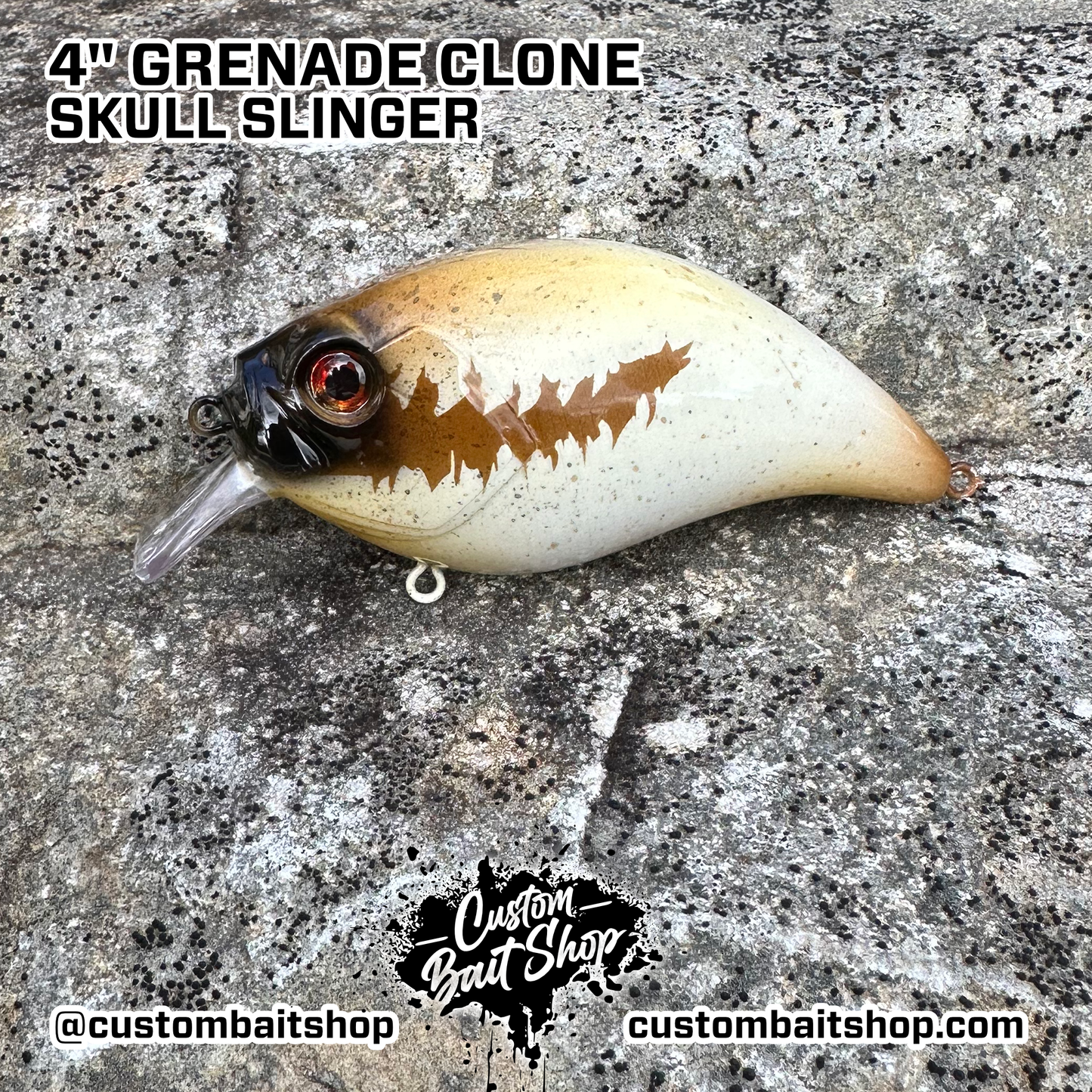 4" Grenade Clone - Skull Slinger (Sale)