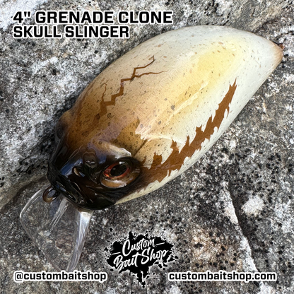 4" Grenade Clone - Skull Slinger (Sale)