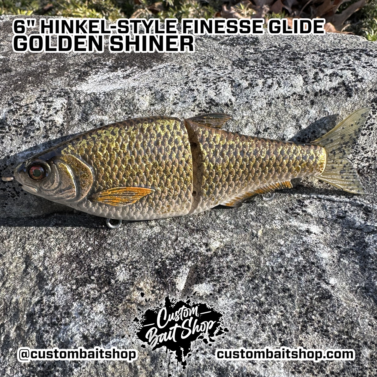Hinkle Shad Style Finesse Glide Bait