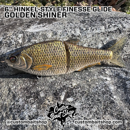 Hinkle Shad Style Finesse Glide Bait