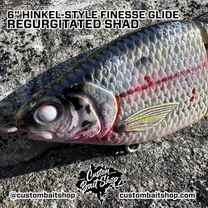 Hinkle Shad Style Finesse Glide Bait