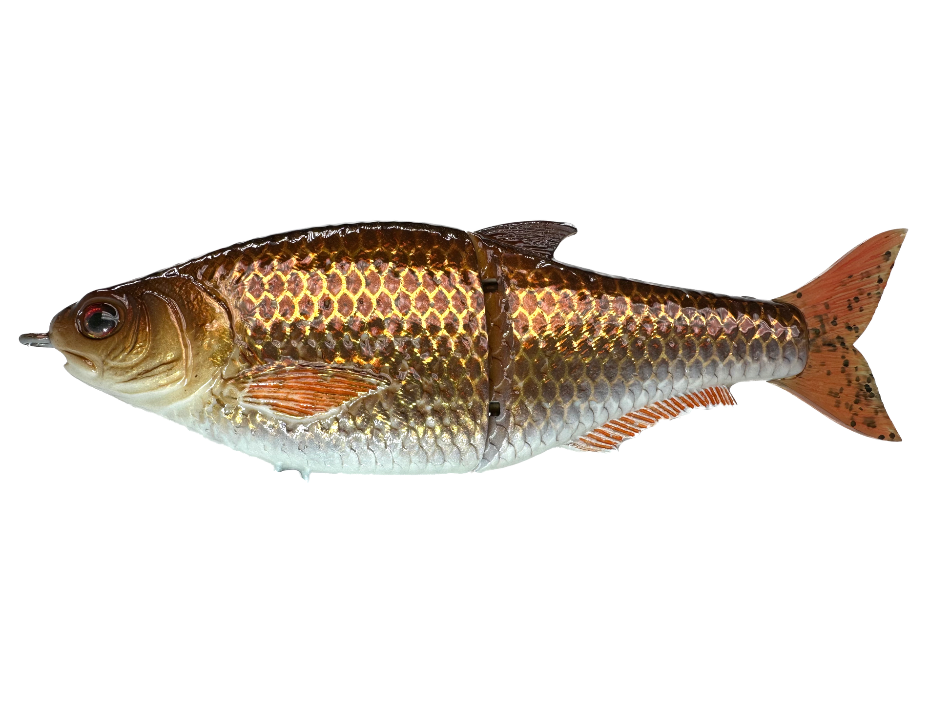 Gizzard Finesse Glide (Sale) Golden Shiner w/ Gold Foil
