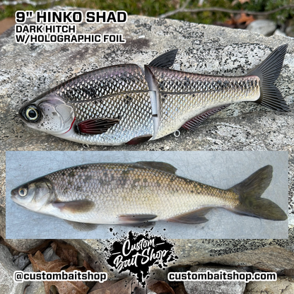 Hinko 9" Shad - Special Patterns