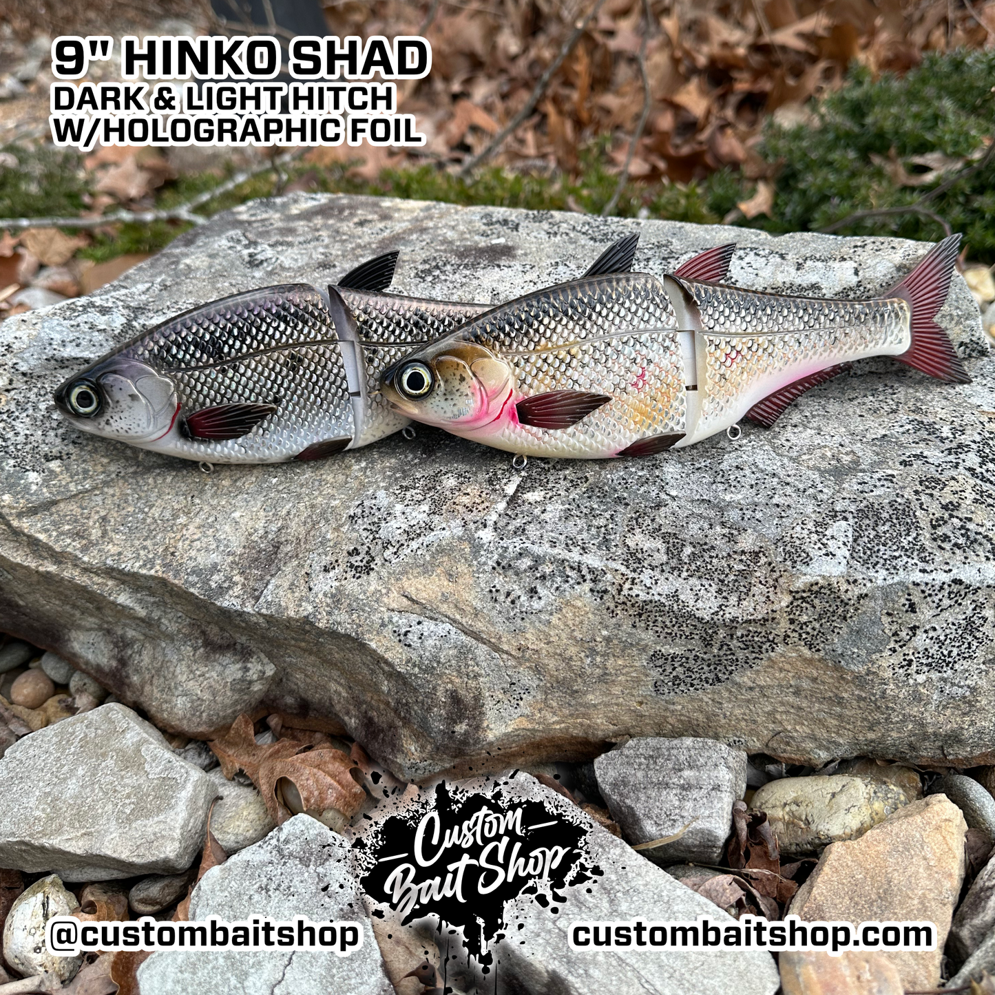 Hinko 9" Shad - Special Patterns