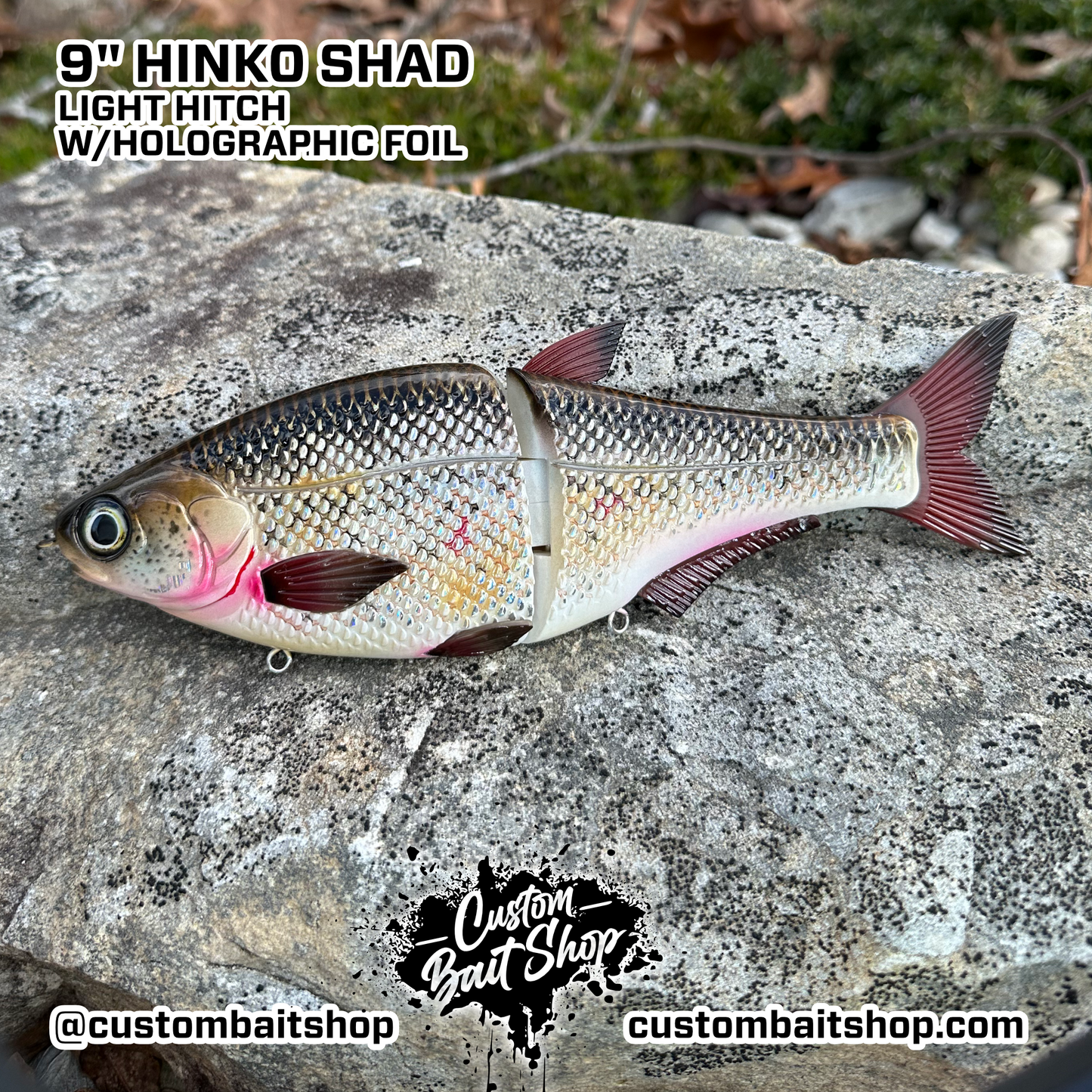 Hinko 9" Shad - Special Patterns