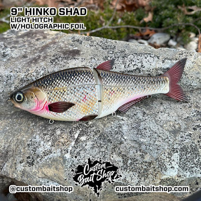 Hinko 9" Shad - Special Patterns