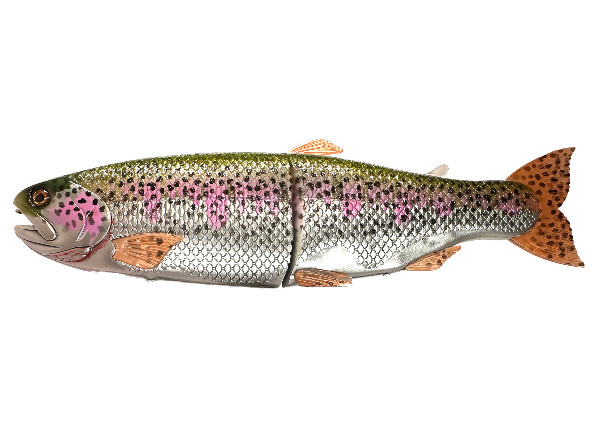 cutthroat fishing lures Hinkle Trout Jr. 9" Stocker Trout (Cream Belly) / Bleeding Gills / No