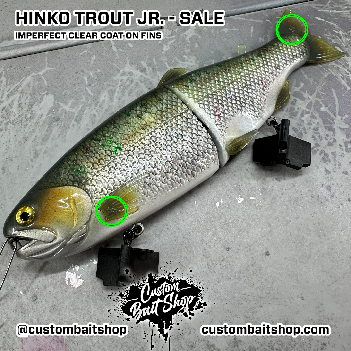 Hinko Trout Jr. - Emerald Skipjack (Sale)