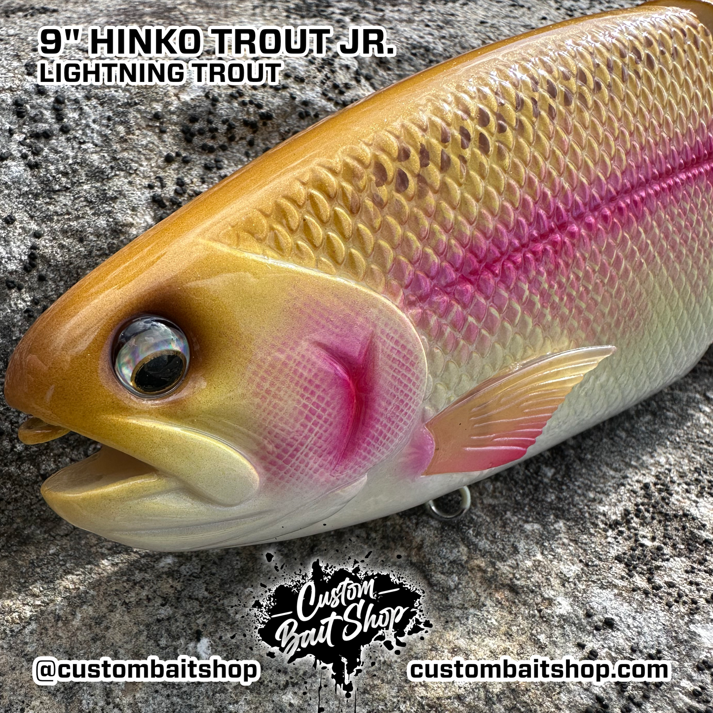 Hinko Trout Jr. - Lightning/Palomino Trout (Sale)