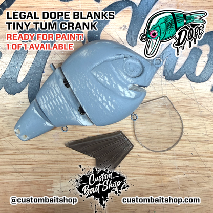 Legal Dope Swimbaits - Ready for Paint