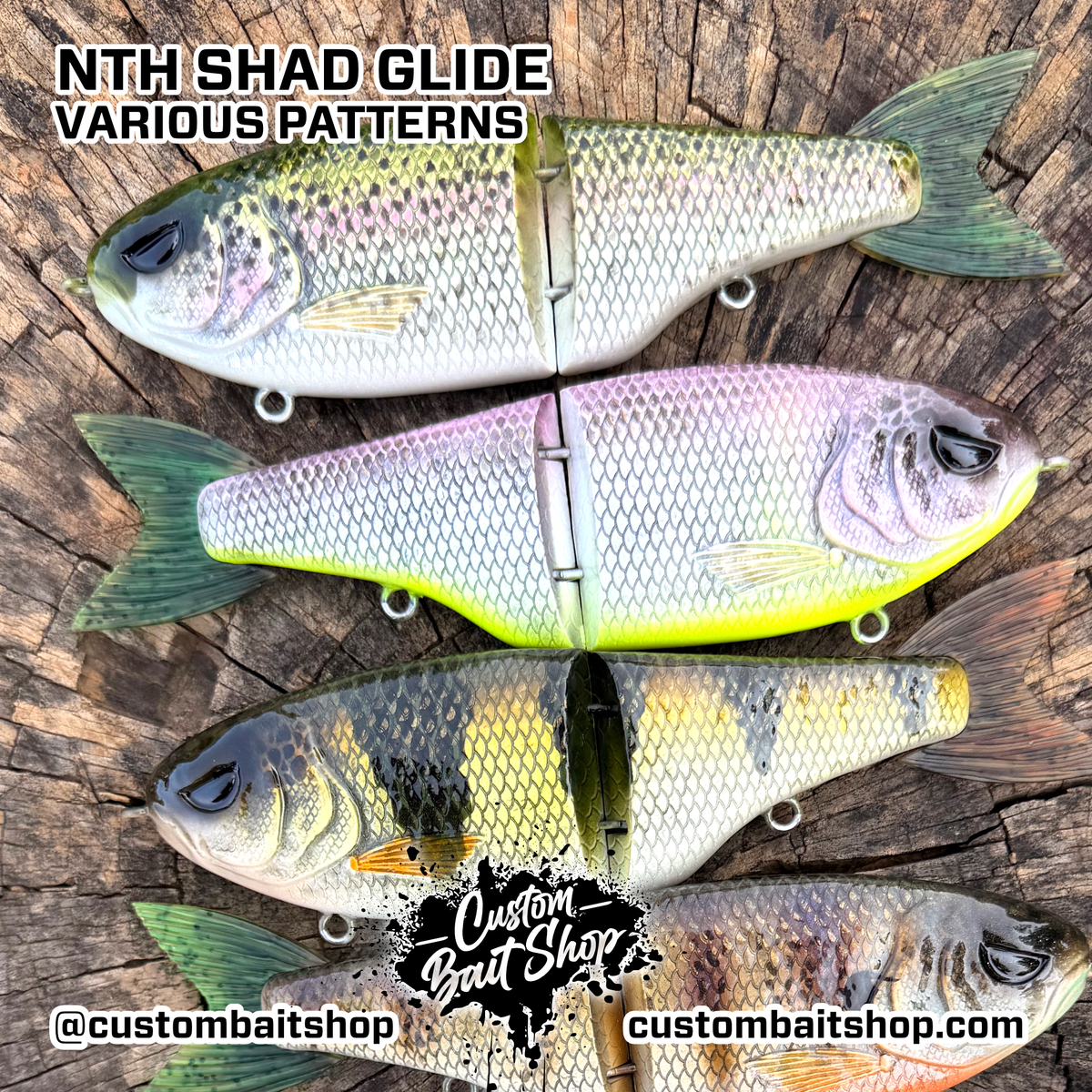 7" Nth Shad - Glide Bait