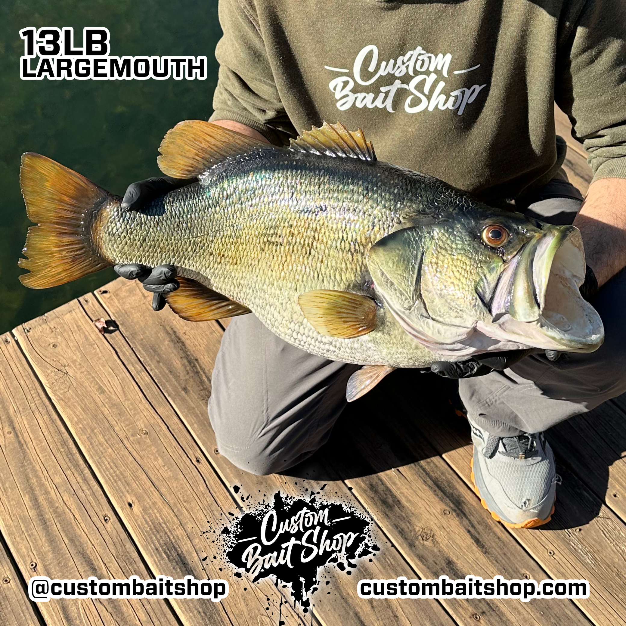 Custom Bait Shop fish replica