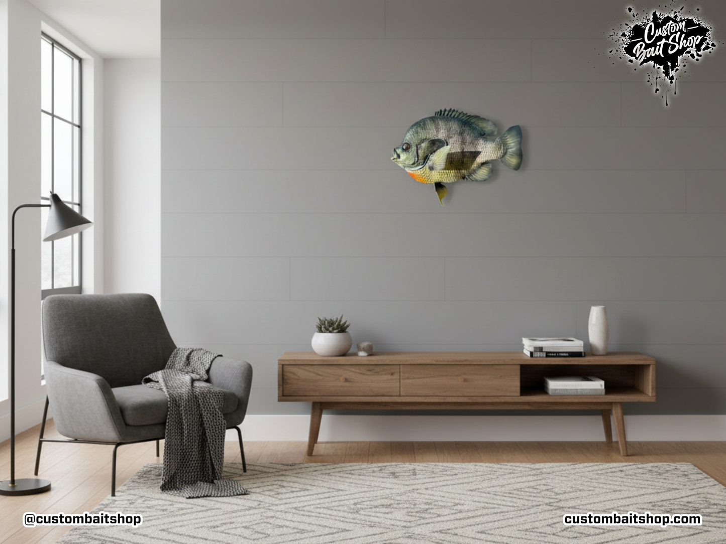 Blue Gill Replica Wall Mount (deposit)