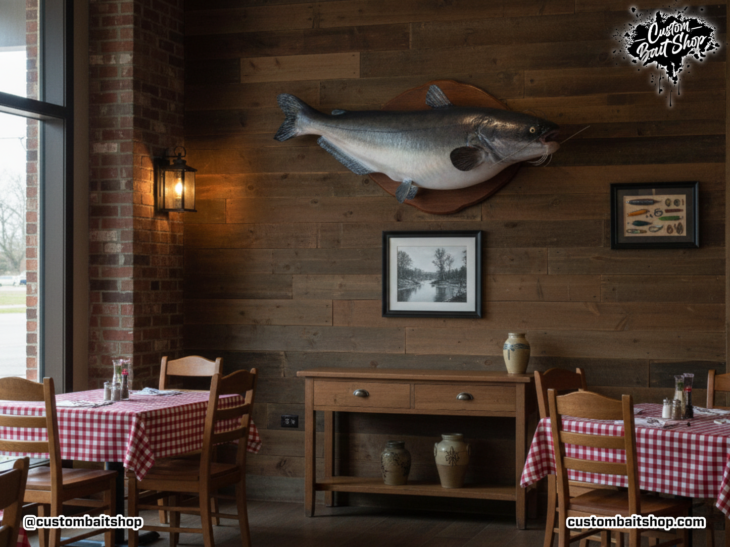 Catfish Replica Wall Mount (deposit)