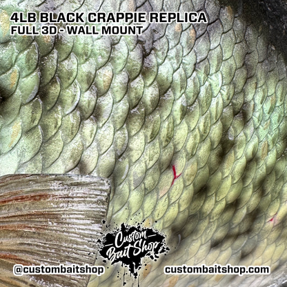 Crappie Replica Wall Mount (deposit)